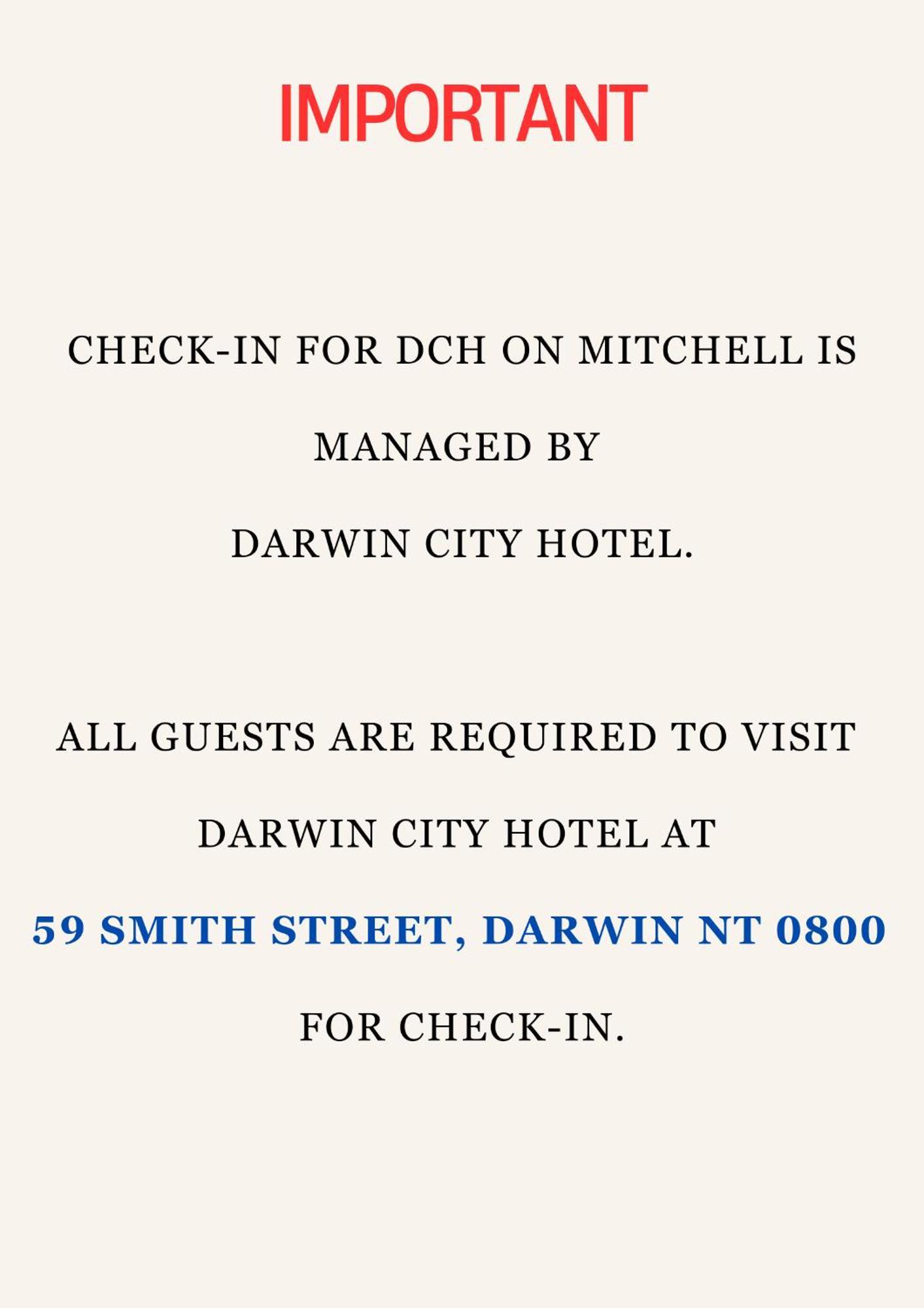 Dch On Mitchell Hotel ดาร์วิน ภายนอก รูปภาพ